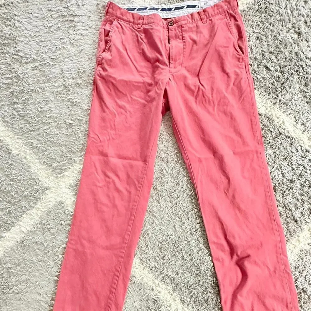 Southern tide pink chino pants SIZE 36/32